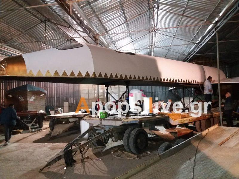 Πυρετώδεις προετοιμασίες για νυχτερινό Τυμπακιανό καρναβάλι 2018 (φώτο)